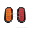 6 inch Oval LED Tail Light, Stop/Turn/Tail truck side lamp